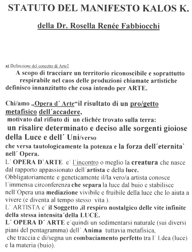 Ideologie + Manifesto